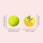 FOFOS Super Bounce Ball Toy For Dogs Small