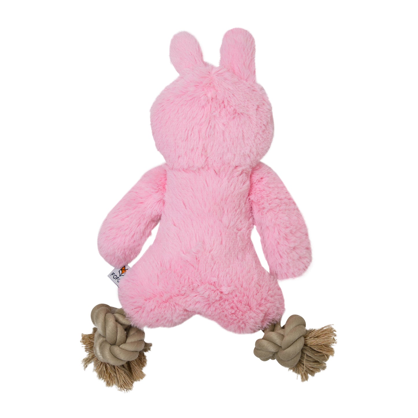 FOFOS Ropeleg Plush Rabbit Dog Toy 34 x 20 x 3.5 cm