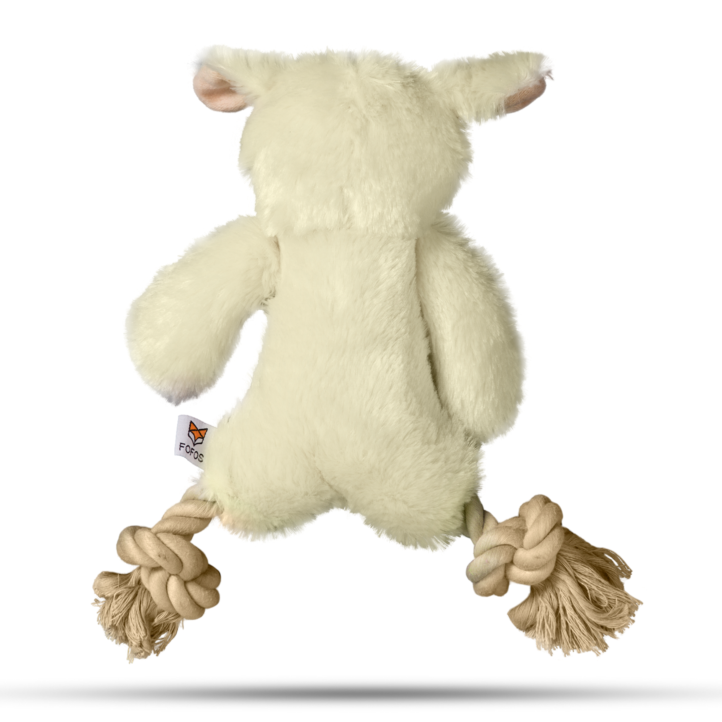 FOFOS Ropeleg Plush Sheep Dog Toy 29 x 15 x 5.5 cm