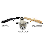 FOFOS Dog Toy Skinneez Squirrel 58 x 22 x 3.5 cm