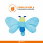 FOFOS Jumbo Butterfly Blue Dog Toy 48 x 10 x 28 cm