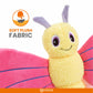 FOFOS Jumbo Butterfly Pink Dog Toy 48 x 10 x 28 cm