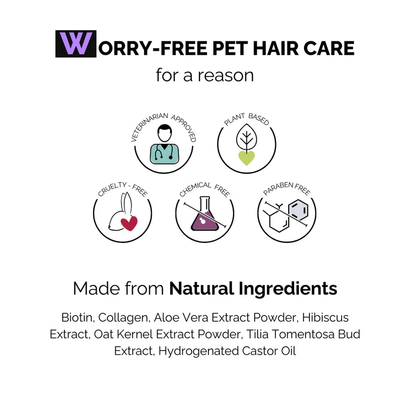 Moe Puppy Keratin+ Cruelty Free and Plant Based Formula Shampoo For Dogs & Cats 300ml