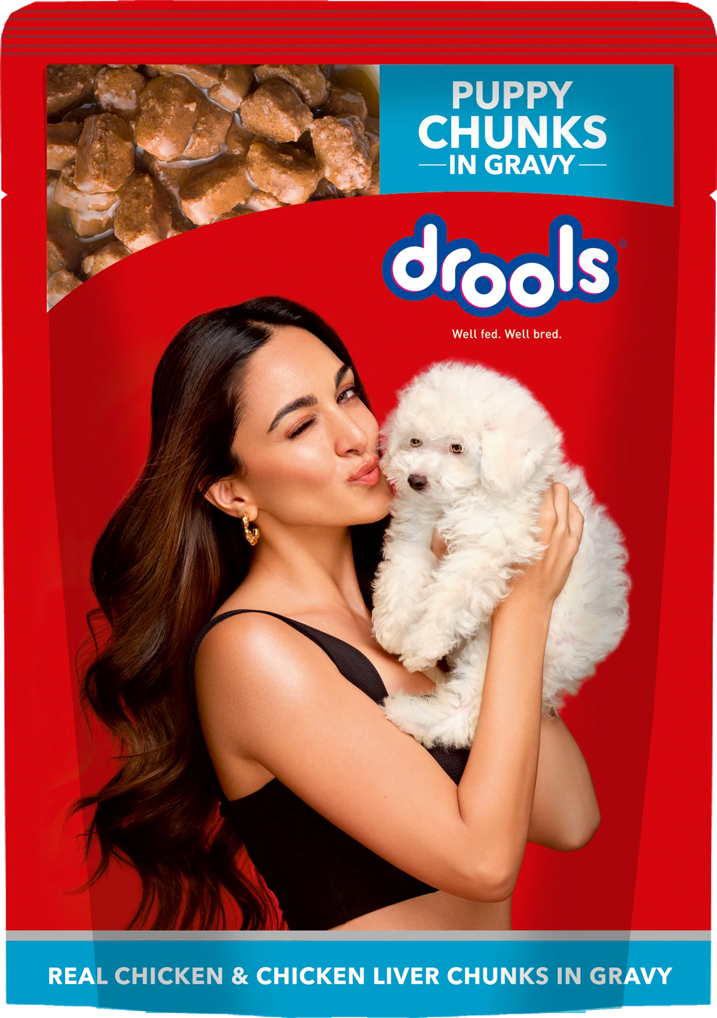 Drools Puppy Chicken Chunks in Gravy 150g