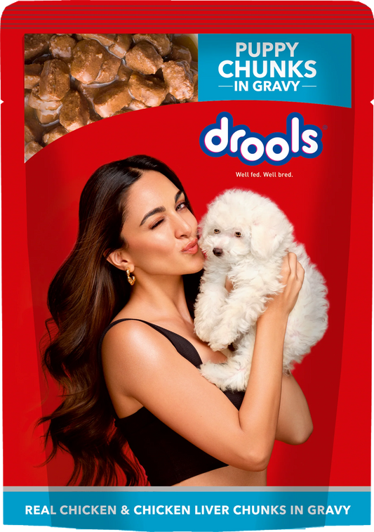 Drools Puppy Chicken Chunks in Gravy 150g
