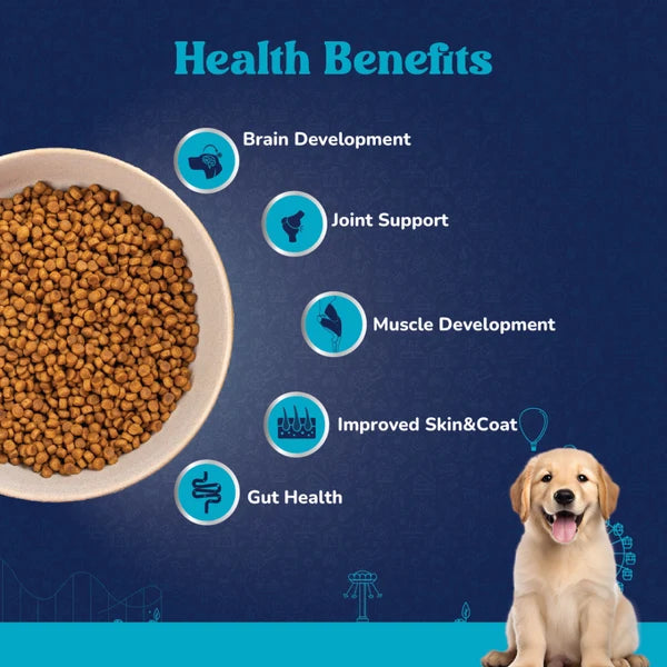 Carniwel Superfoods 100% Vegetarian Puppy Large Breed Dry Dog Food 3kg