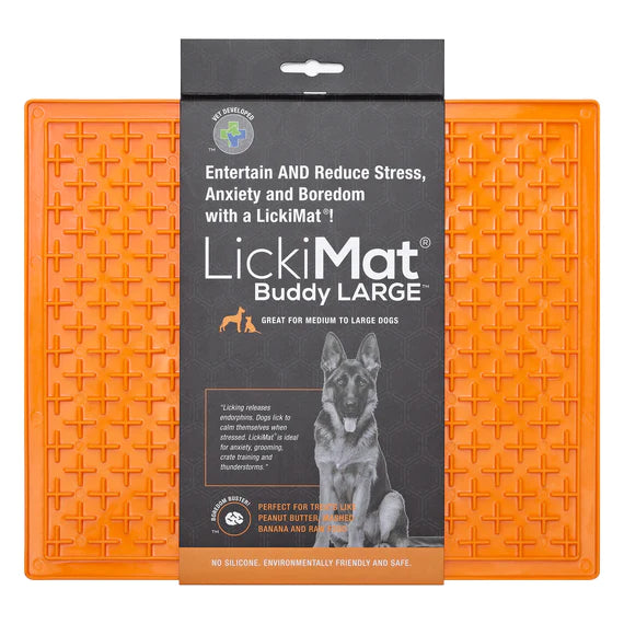LickiMat Buddy Slow Feeder For Dogs 30.5x01x25.50cm