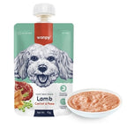 Wanpy Premium Lickable Creamy Meat Paste with Lamb Carrot and Pea Dog Treat 90gm