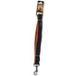 Basil Padded Leash for Dogs & Puppies Black/Orange