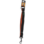 Basil Padded Leash for Dogs & Puppies Black/Orange