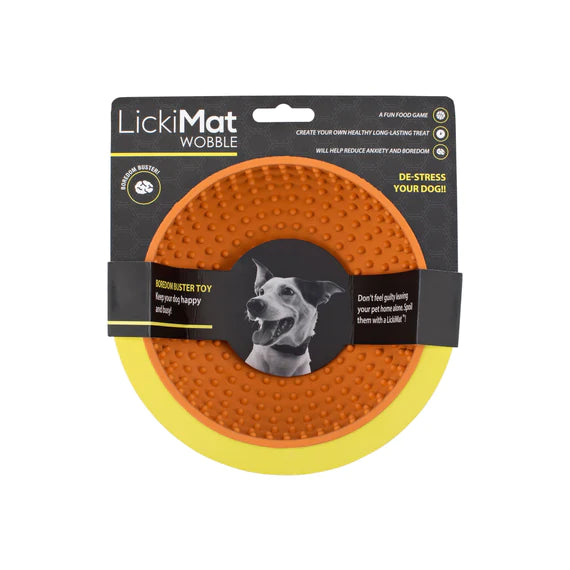 LickiMat Wobble Slow Feeder Bowl For Dogs 17x9x17cm