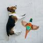 FOFOS Plush Pheasant Dog Toy 45 x 9 x 5 cm