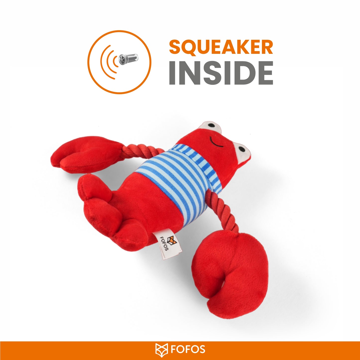 FOFOS Sealife Toy Lobster 22 x 8.5 x 25.5 cm