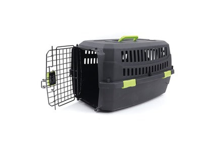 M-Pets Eco Giro (22.5") IATA Approved Pet Transport Carrier for Dogs & Cats | Size: 57.2x36.5x32.7cm| Holds upto 9kg