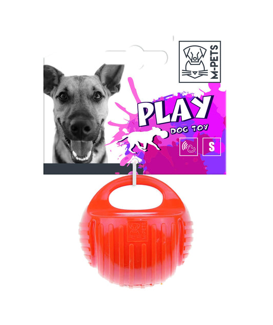 M-Pets Acro Ball Fetch Toy with Squeaker for Dogs Assorted