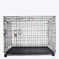 M-Pets Voyager Wire Crate with 2 Doors and Wheels 106.5x71x76 XL