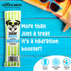 Woof & Brew Ice Paw Pops Dog Treat 6x30ml