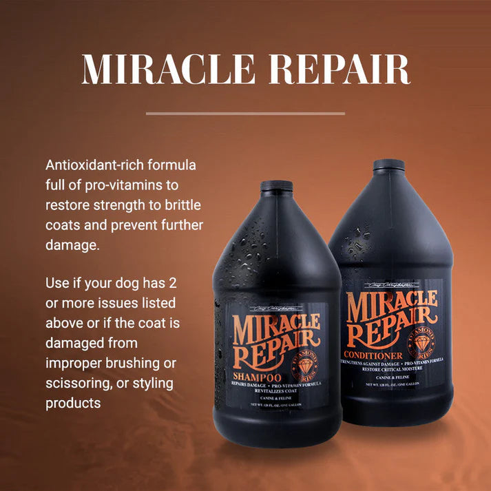 Chris Christensen Diamond Series Miracle Repair Shampoo For Dogs & Cats 473ml