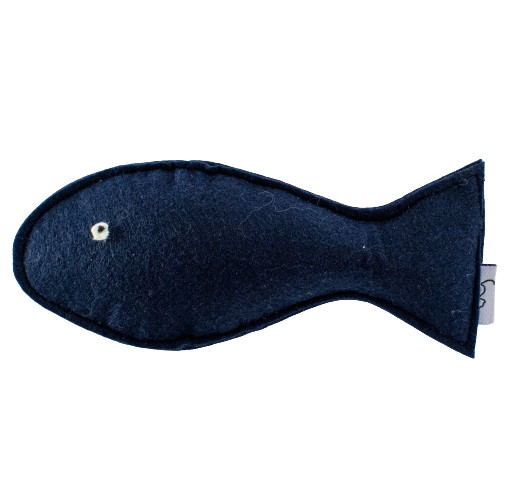 Hriku Catnip Toy Neelmatsya Blue Fish M