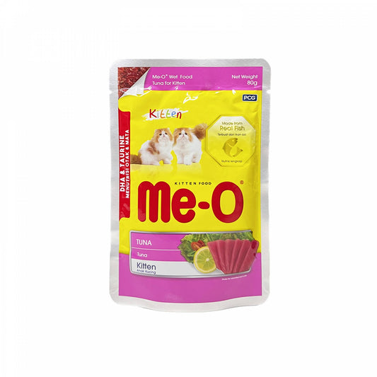 Me-O Kitten Tuna Cat Wet Food 80 Gm