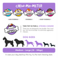 FOFOS Barkbutler Chu the bone Pink Toy For Dogs Large 15 x 7 x 4.5 cm
