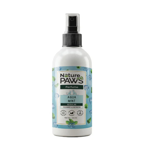 Nature Paws Aqua Mint Regular Perfume For Dogs & Cats 100ml