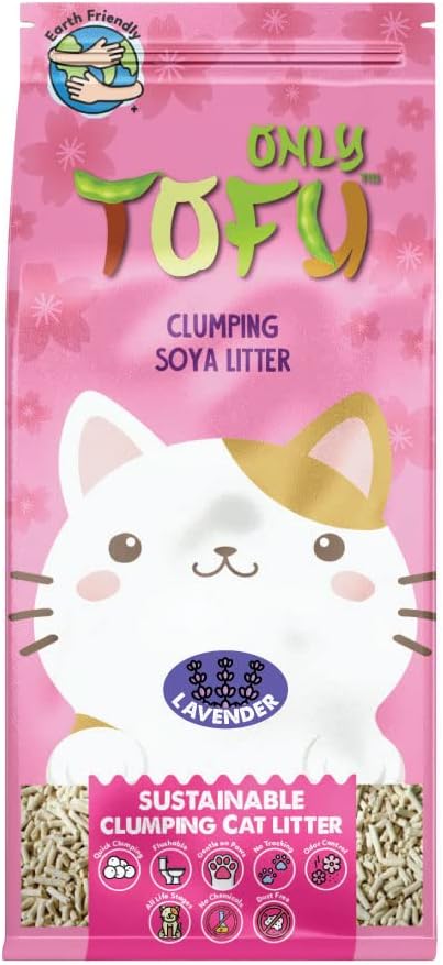Nutra Pet Tofu Clumping Cat Litter Lavender Sticks - 7L