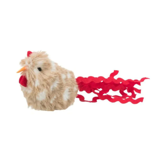 Trixie Rooster With Microchip Plush Catnip Toy For Cats 8cm