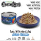 Smudges Added Vitamins Tuna with Mackerel in Soft Jelly Adult Cat Food 80g