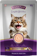Signature Grain Zero Ocean Fish Mousse Adult Cat Wet Food 80g (5+1) Buy 5 Get 1 Free
