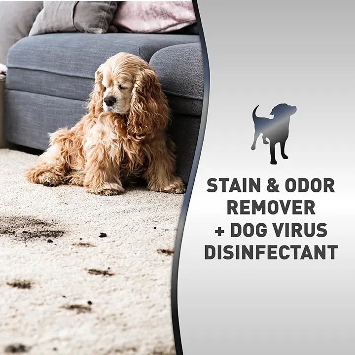 Nature's Miracle Dog Advanced Platinum Stain and Odor Remover & Virus Disinfectant 946ml