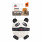 FOFOS Latex Toy Panda ball 9 x 8 x 8.5 cm