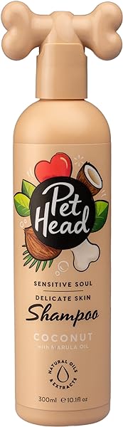 Pet Head Sensitive Soul Delicate Skin Shampoo Coconut with Marula Oil 250ml