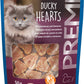 Trixie PREMIO Ducky Hearts Treat for Cat 50g