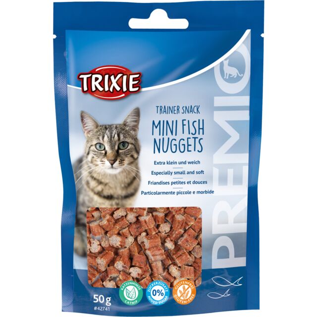 Trixie PREMIO Mini Fish Nuggets Treat for Cat 50g