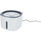 Trixie Drinking Fountain Flower White/Grey For Dog & Cats 2L 18.5x13x18.5cm