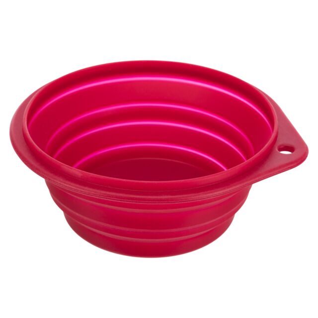 Trixie Travel Bowl Silicone Dog & Cat 0.5Lx14cm