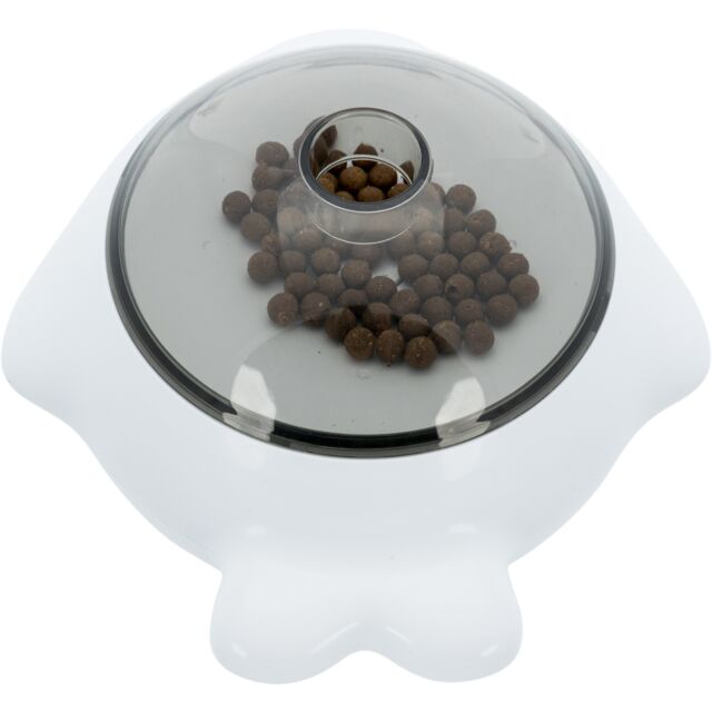 Trixie Snack Popper Dog Interactive Treat Dispenser Dog Treat Feeder White 21x12cm