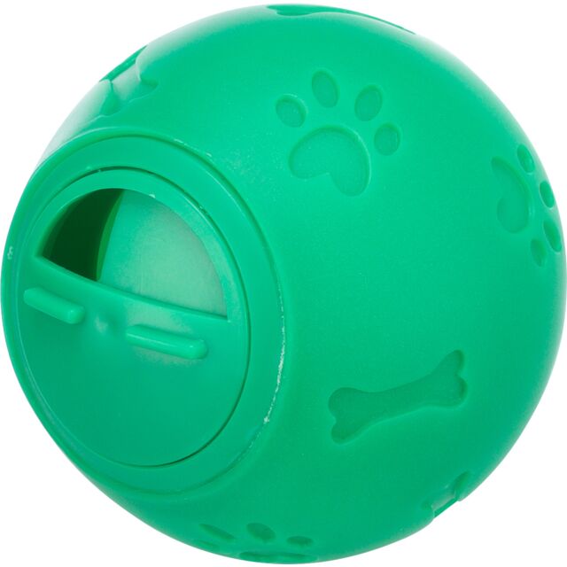 Trixie Snack Ball Plastic Treat Dispenser Toy For Dogs Assorted