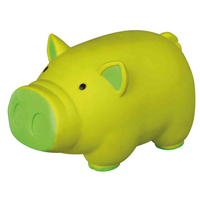 Trixie Pig Toy for Dogs 11cm Assorted Color