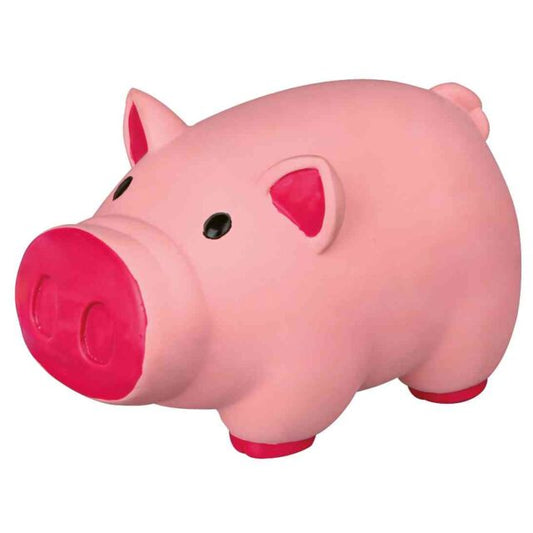Trixie Pig Toy for Dogs 11cm Assorted Color