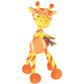 Trixie Giraffe with Rope & Tennis Ball Plush 28cm