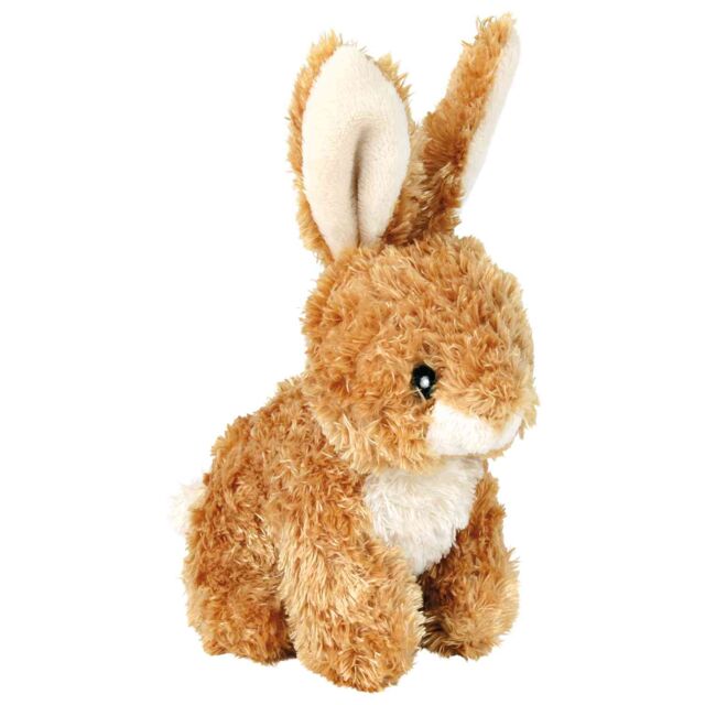 Trixie Rabbit Plush & Squeaker Toy For Dogs 15cm