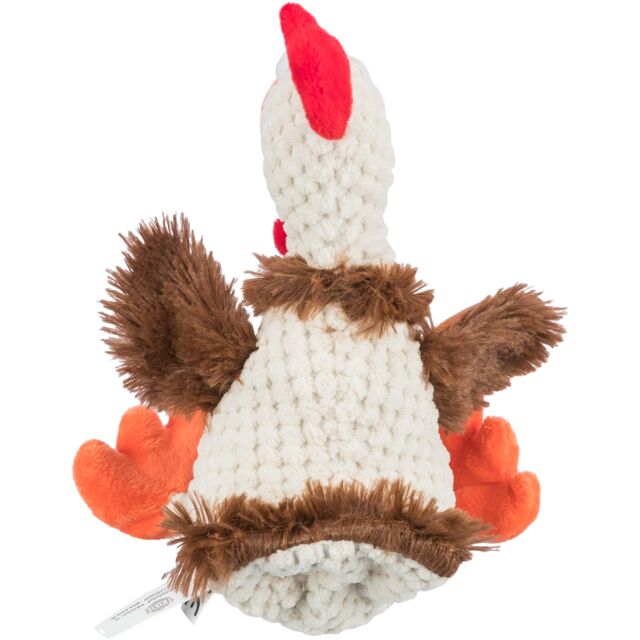 Trixie Rooster Plush & Squeak Toy For Dog 22cm