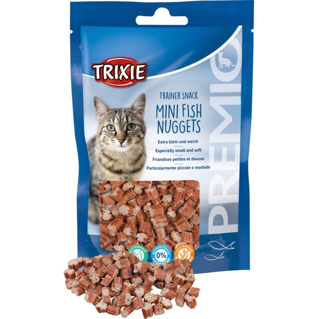 Trixie PREMIO Mini Fish Nuggets Treat for Cat 50g