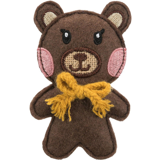 Trixie Bear Fabric Catnip Toy For Cat 10cm