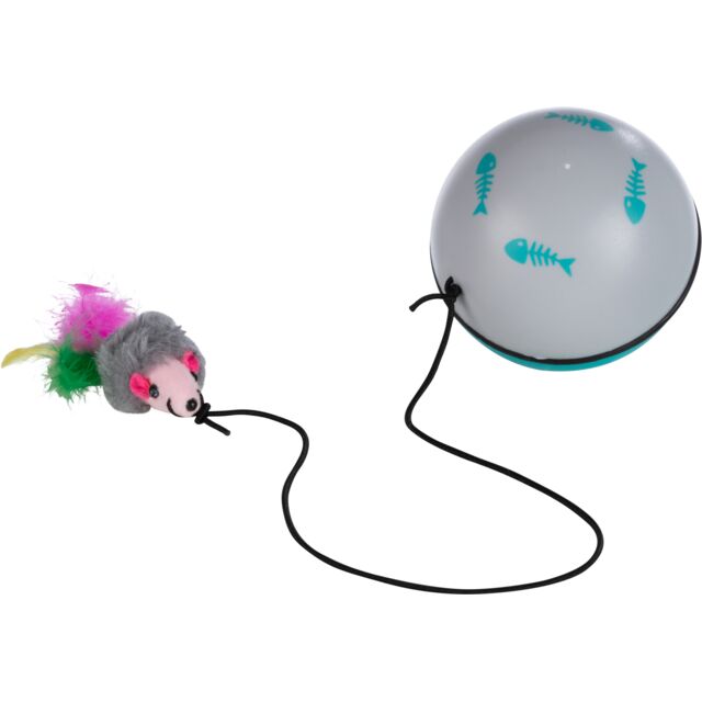 Trixie Turbinio Ball With Motor and Mouse 9cm