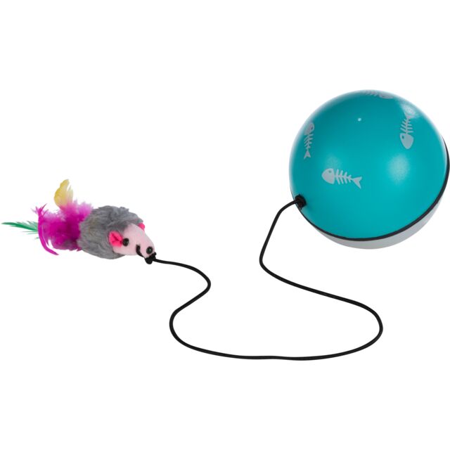 Trixie Turbinio Ball With Motor and Mouse 9cm