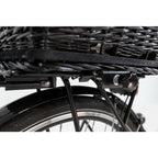 Trixie Bicycle Basket with Lattice For Rack Willow/Metal 35x49x55cm Black