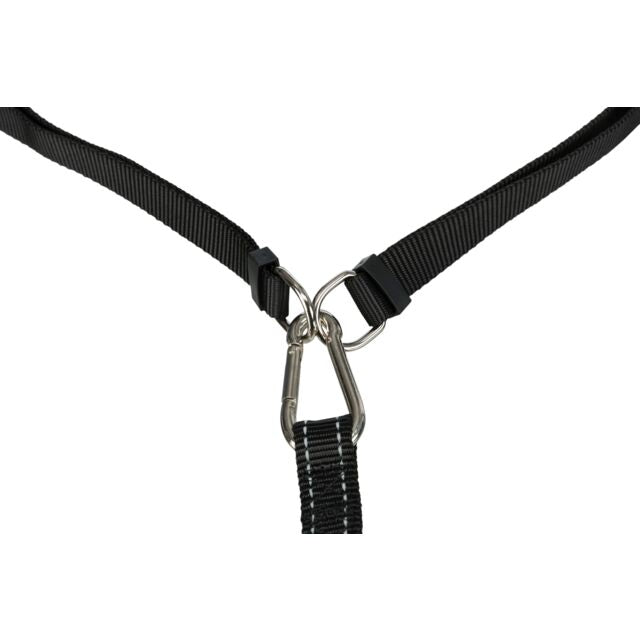 Trixie waist Belt with Leash Wide Neoprene Padded Belt 70-120cm/12cm Leash